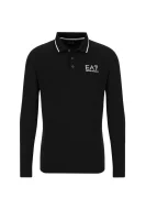 polo tričko EA7 	čierna	