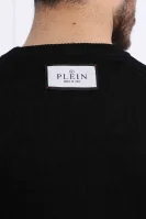 Sveter | Regular Fit | s prímesou vlny Philipp Plein 	čierna	