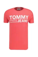 tričko tjm essential | regular fit Tommy Jeans 	oranžová	