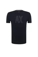 tričko Armani Exchange 	tmavomodrá	