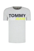 tričko tjm essential | regular fit Tommy Jeans 	šedá	