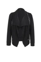 mikina glamour fleece GUESS 	čierna	