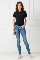 polo tričko original | regular fit Tommy Jeans 	čierna	