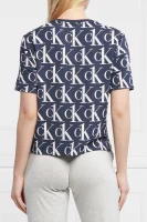 Vrchná časť pyžama [ | Regular Fit Calvin Klein Underwear 	tmavomodrá	