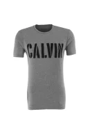 tričko grey heather CALVIN KLEIN JEANS 	sivá	
