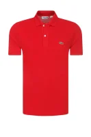 Polo tričko | Classic fit | pique Lacoste 	červená	