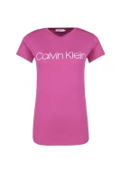 tričko logo | regular fit Calvin Klein 	fuchsia	