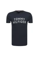 tričko tommy graphic tee 1 | regular fit Tommy Hilfiger 	tmavomodrá	