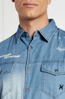 Džínsová košeľa NIKIA | Regular Fit Richmond X 	modrá	