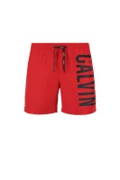 šortky kąpielowe intense power | regular fit Calvin Klein Swimwear 	červená	