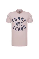 tričko Tommy Jeans 	púdrovo ružová	