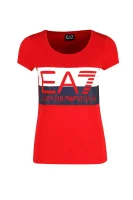 tričko | slim fit EA7 	červená	