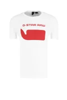 tričko 07 r t s/s | regular fit G- Star Raw 	biela	