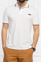 Polo tričko TALY STRIPE 4 | Regular Fit Napapijri 	biela	