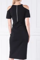 šaty solid Michael Kors 	čierna	
