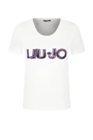 tričko | regular fit Liu Jo Sport 	biela	