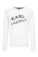mikina | regular fit Karl Lagerfeld 	biela	