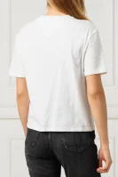 tričko | regular fit Tommy Jeans 	biela	