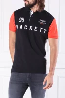polo tričko aston martin racing | regular fit Hackett London 	čierna	