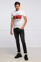 tričko | regular fit Philipp Plein 	biela	