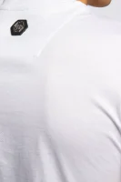 tričko | regular fit Philipp Plein 	biela	