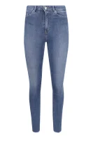 džínsy j11 murietta | skinny fit BOSS ORANGE 	modrá	