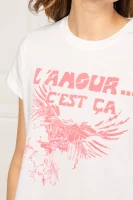 tričko azedi amour | regular fit Zadig&Voltaire 	biela	