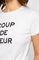 Tričko JOE COUP DE COEU | Regular Fit Zadig&Voltaire 	biela	