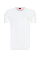 tričko dakarow | regular fit HUGO 	biela	