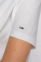 Tričko TJW STAR AMERICANA FLAG | Cropped Fit Tommy Jeans 	biela	
