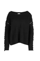 sveter | regular fit Liu Jo 	čierna	