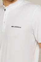 polo tričko | regular fit Karl Lagerfeld 	biela	