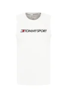 tank top | regular fit Tommy Sport 	biela	