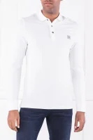 polo tričko passerby | slim fit BOSS ORANGE 	biela	