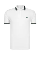 polo tričko | slim fit Lacoste 	biela	