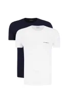 tričko 2-pack | regular fit Emporio Armani 	biela	