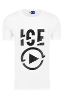 tričko | regular fit Ice Play 	biela	