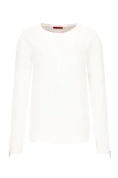sveter saeed | regular fit HUGO 	biela	