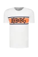 tričko | regular fit Iceberg 	biela	