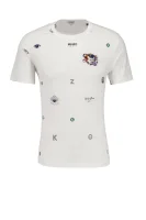 tričko multi icon | regular fit Kenzo 	biela	
