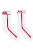 Ponožky 2-balenie Hugo Bodywear 	biela	