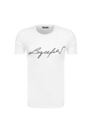 tričko | regular fit Lagerfeld 	biela	
