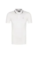 polo tričko essential | slim fit | pique Tommy Jeans 	biela	