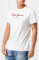 tričko eggo | regular fit Pepe Jeans London 	biela	
