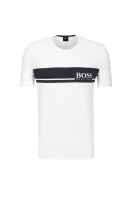 tričko logo rn BOSS BLACK 	biela	