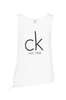 blúzka | regular fit Calvin Klein Swimwear 	biela	