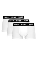 Boxerky 3-balenie TRUNK TRIPLET PACK Hugo Bodywear 	biela	