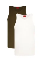 Tank top 2-balenie | Regular Fit Hugo Bodywear 	biela	