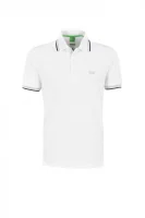 polo tričko paddy | regular fit | pique BOSS GREEN 	biela	