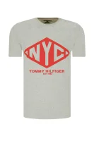 tričko shear tee | regular fit Tommy Hilfiger 	sivá	